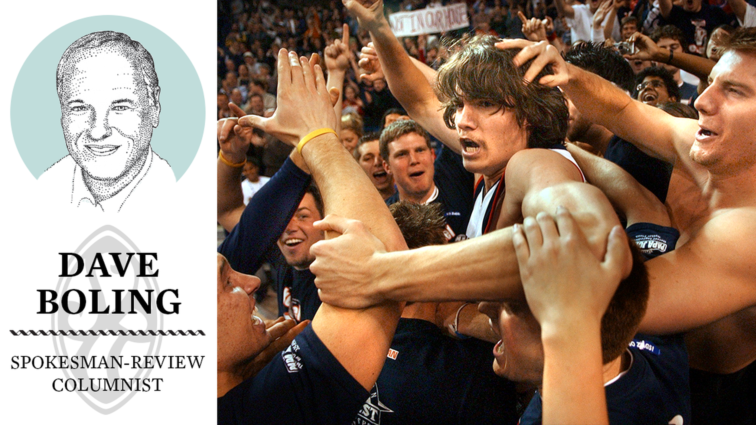 It's been 20 years since Adam Morrison rode the scorer's table. He