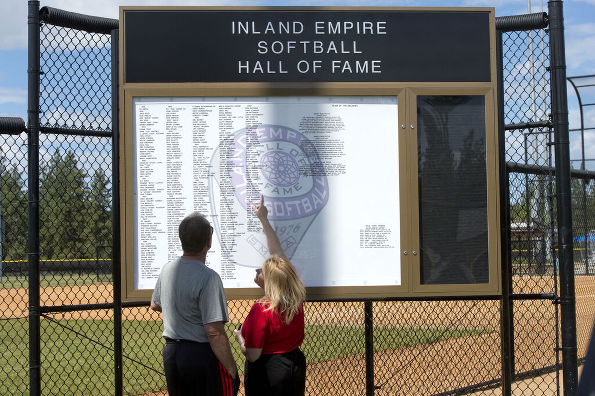 Locally Inland Empire Softball Hall of Fame awards and induction