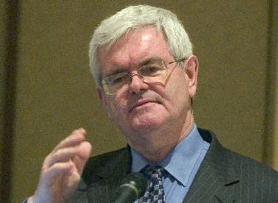 
Gingrich 
 (The Spokesman-Review)