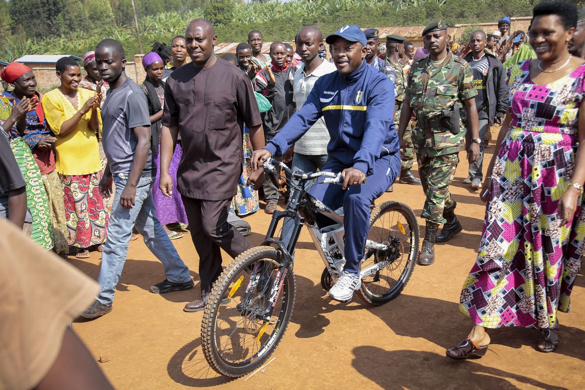 FILE - In this Tuesday, July 21, 2015 file photo, Burundi
