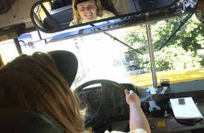 
Jill Hill, a bus driver for the Coeur d'Alene School District, took seventh place in a national bus drivers competition.Jill Hill, a bus driver for the Coeur d'Alene School District, took seventh place in a national bus drivers competition.
 (Jesse Tinsley/The Spokesman-ReviJesse Tinsley/The Spokesman-Revi / The Spokesman-Review)