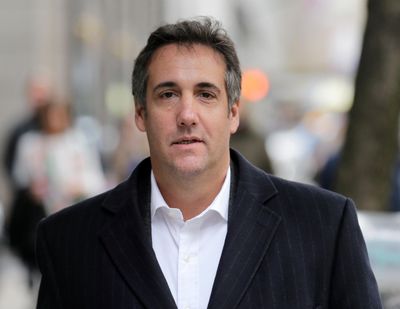 In this April 11, 2018 photo, Michael Cohen, President Donald Trump's personal attorney, walks along a sidewalk in New York. (Seth Wenig / Associated Press)