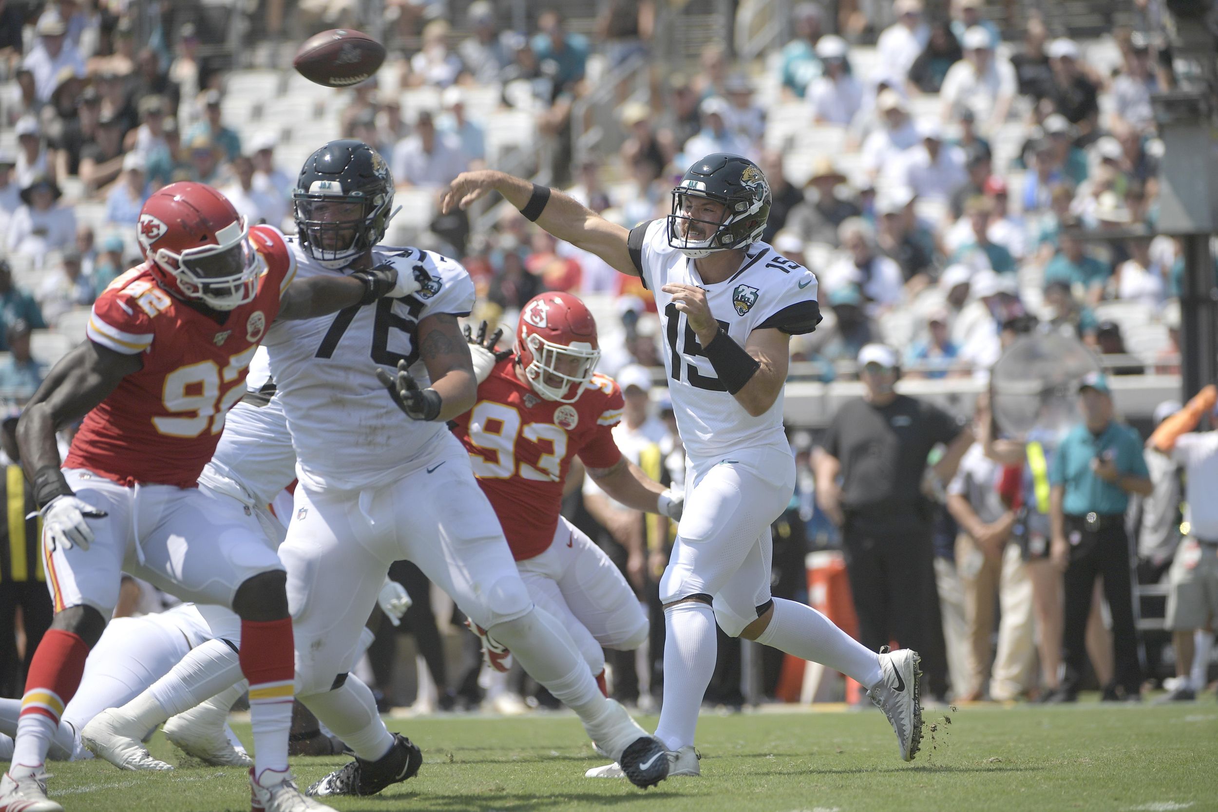 Jacksonville Jaguars QB Gardner Minshew addresses media, calls