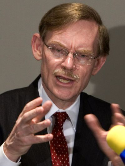 World Bank chief Robert Zoellick says the global economy is in a precarious position. (Associated Press)