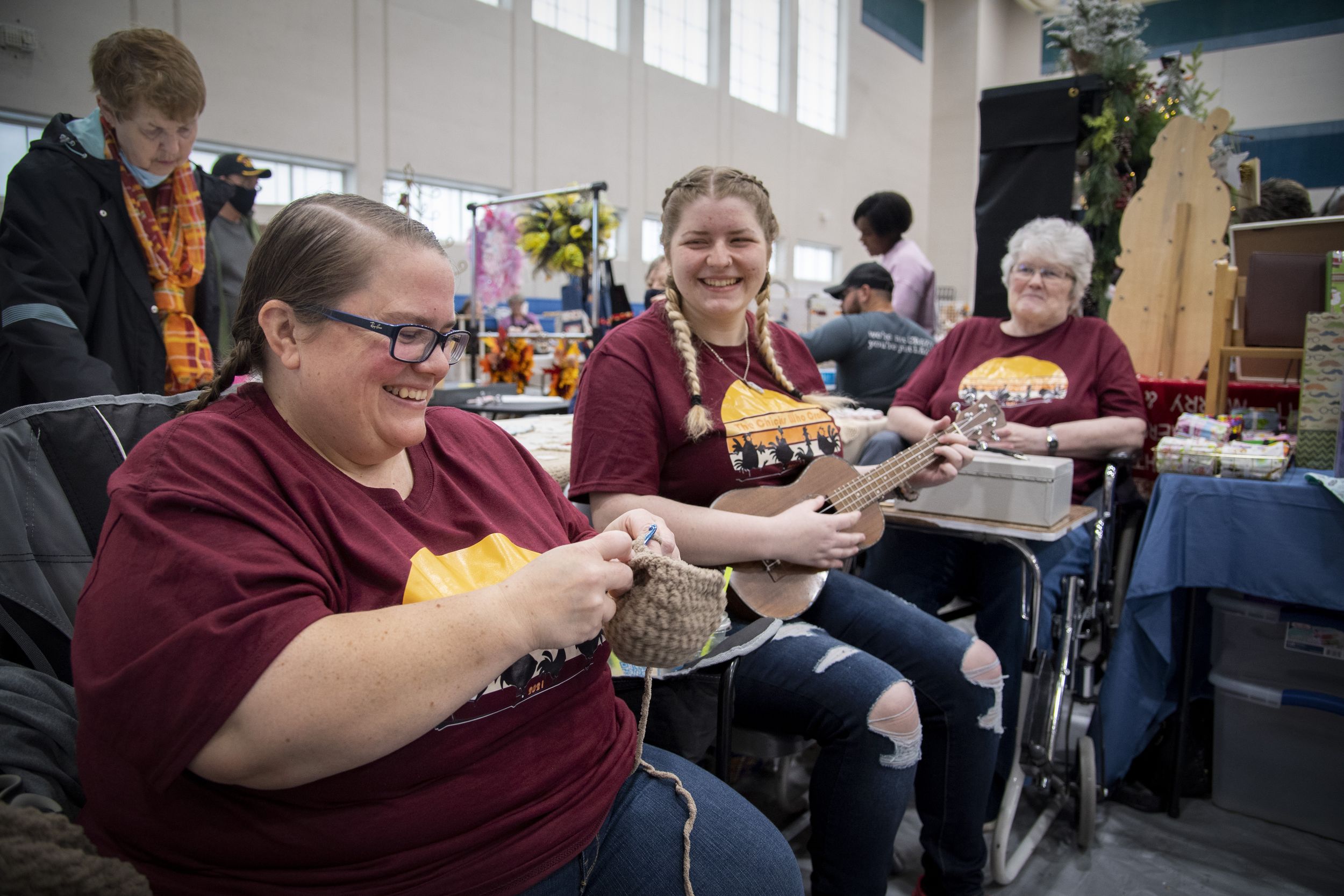 Central Valley High School’s booster club fundraising craft show Nov