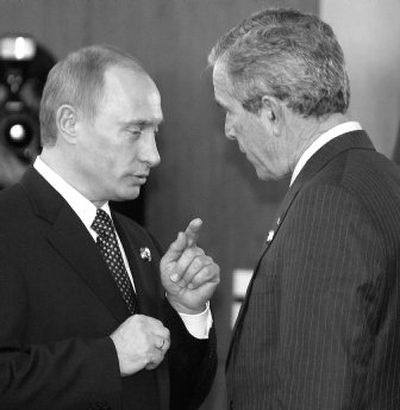 
President  Bush  plans to host Russian  President Vladimir Putin in Kennebunkport, Maine, July 1 and 2. 
 (File Associated Press / The Spokesman-Review)