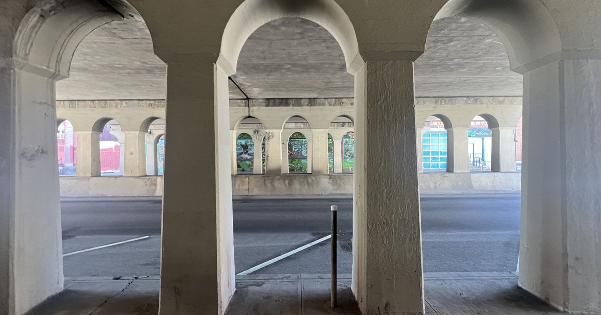 Spokane removed all 45 downtown parking spaces under viaduct