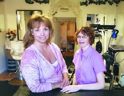 
Stacey Benoscek, left, has opened  Bodi-licious, a day spa and tanning business. Melanie Fischer, right, will be providing hair styling, manicures and pedicures.
 (J. BART RAYNIAK / The Spokesman-Review)