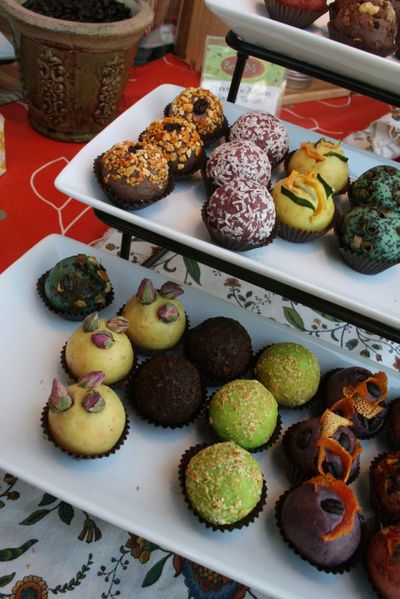 Tempted to take a bite? These treats from Bella Mi look and smell pretty, but they're made of soap, not candy. For a photo catalog of Bella Mi's products, e-mail bellamisoap@earthlink.net. (Megan Cooley / The Spokesman-Review)