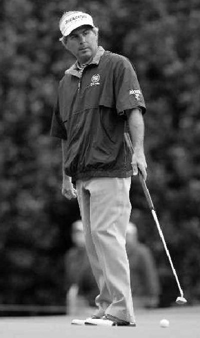 Fred Couples' putter was good to him in second round Friday.
(Associated Press / The Spokesman-Review)