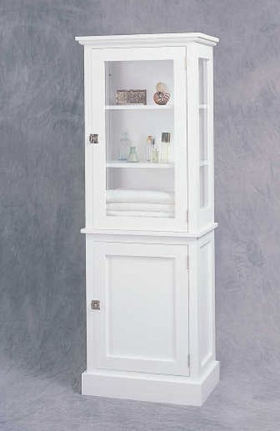 
The assembled cabinet stands 68 inches tall.
 (U-BILD / The Spokesman-Review)