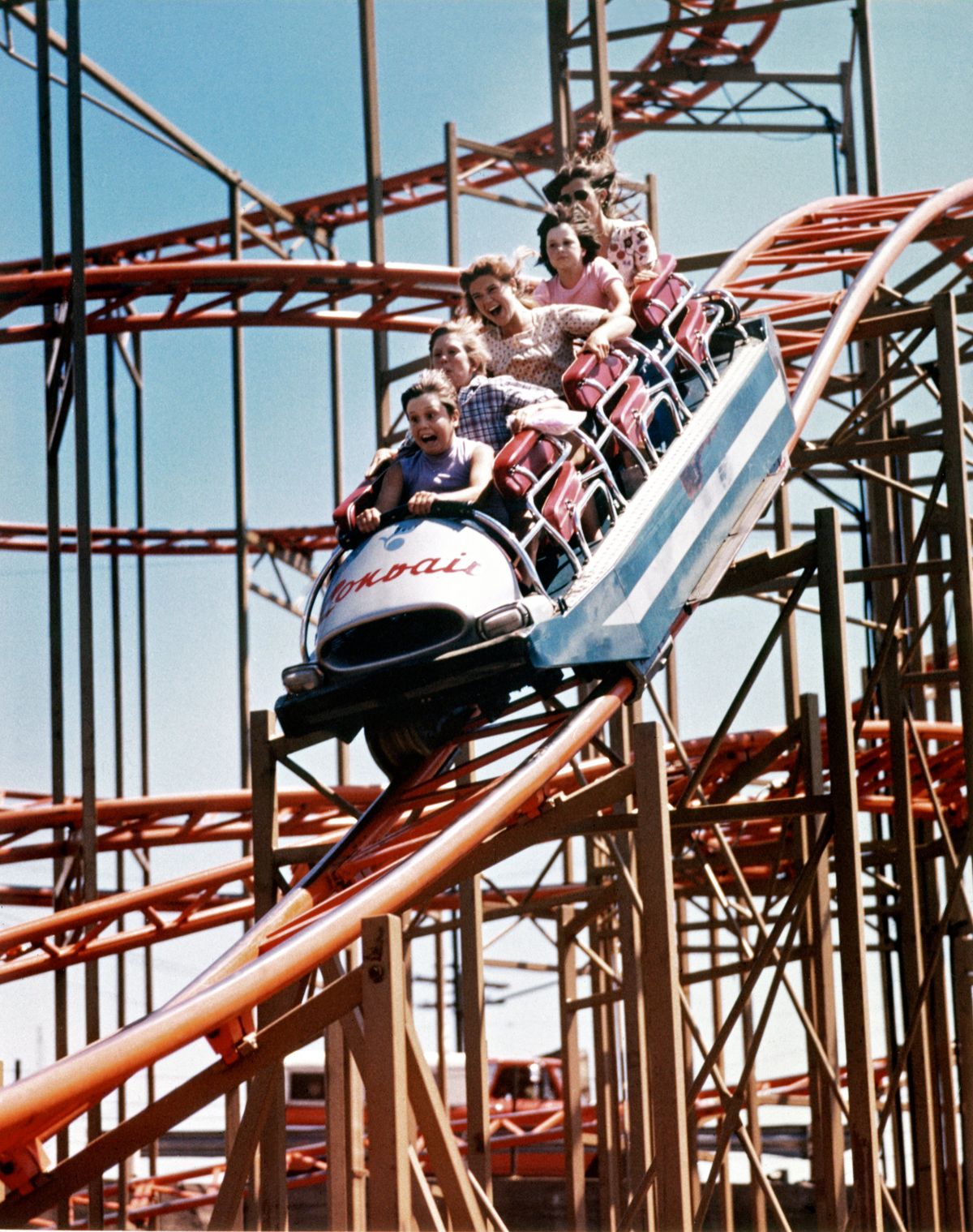 A roller coaster at Expo ’74.  (PHOTO ARCHIVE)