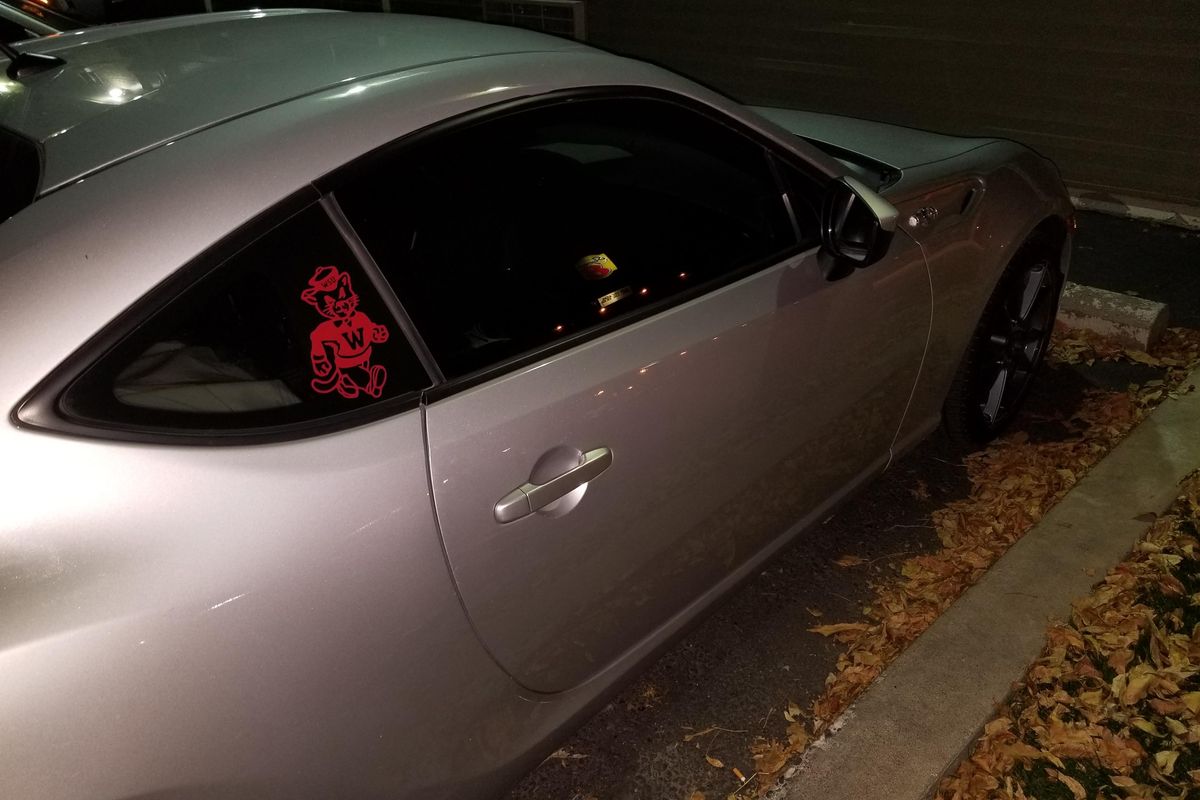 Travis Crawford is driving his Scion cross-country, from Virginia to Pullman, for Saturday’s ESPN College GameDay show on the WSU campus. (Courtesy/Travis Crawford)