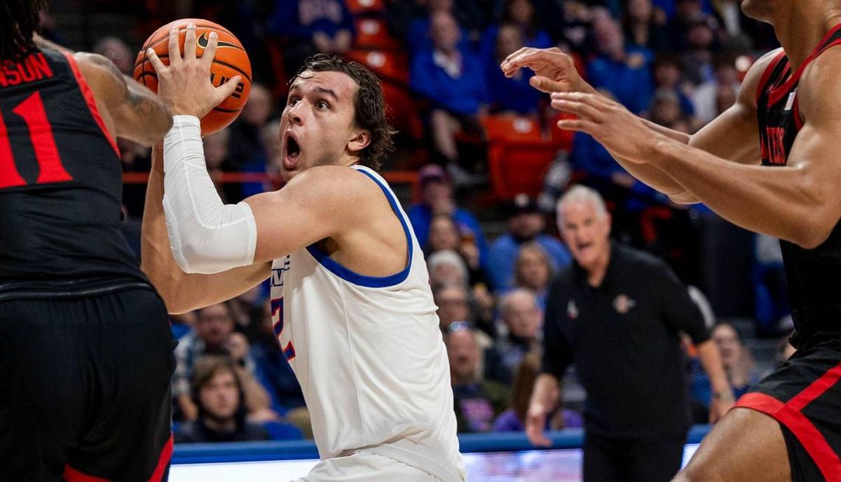 Boise State forward Tyson Degenhart, a Mt. Spokane graduate, returns to the NCAA Tournament for the third time in his career.  (Tribune News Service)