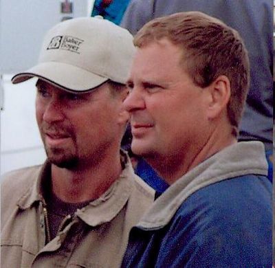 Eric, left, and Kurt Harder helped operate the family farm started by their great-grandfather. (The Spokesman-Review)