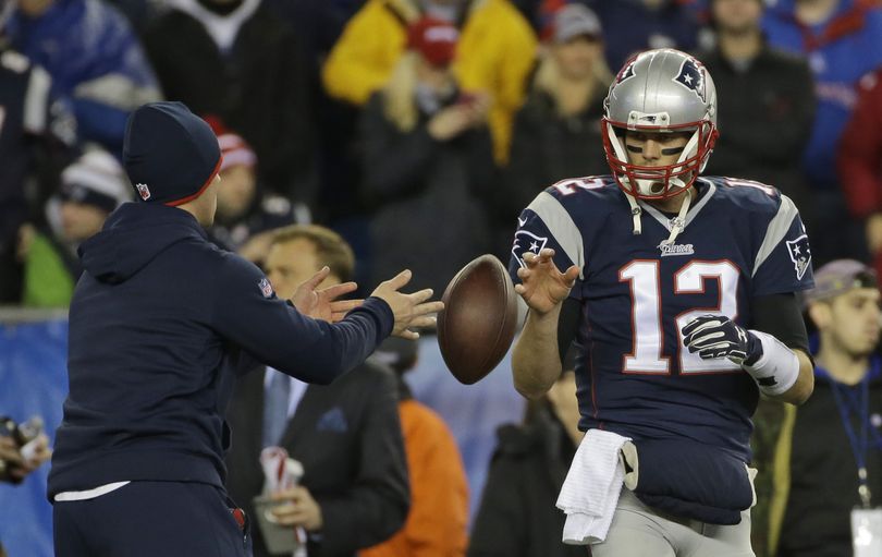 Patriots quarterback Tom Brady is appealing a four-game suspension imposed by the NFL. (Associated Press)