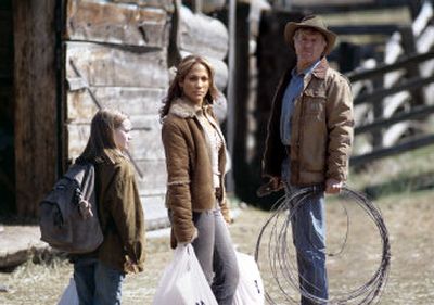 
 Jean Gilkyson (Jennifer Lopez) finds that the only option left to her and her preteen daughter (Becca Gardner) is to move in with her father-in-law (Robert Redford) on his Wyoming ranch, even though they have been estranged for quite some time, in 