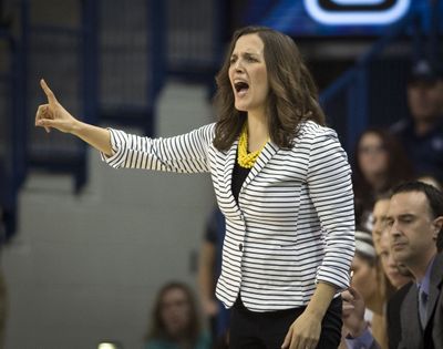 Lisa Fortier leads GU into NCAA tourney. (Colin Mulvany)