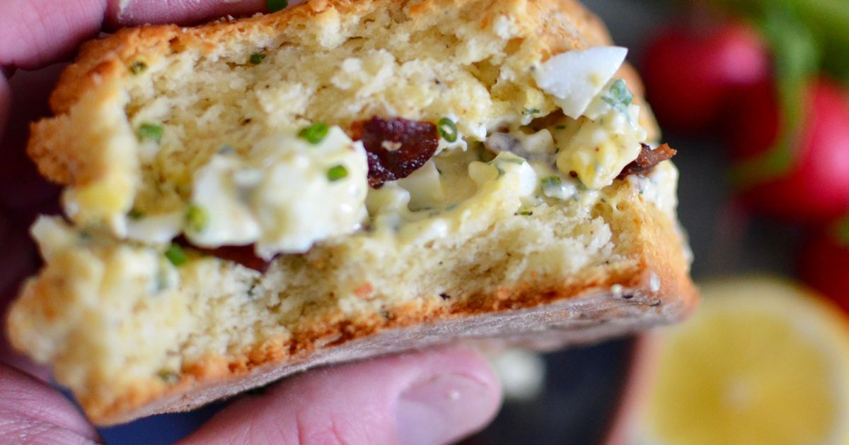 In the Kitchen With Ricky: Egg salad biscuit sandwiches are a fun addition to Easter brunch