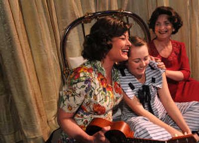 
From left, Kate Vita plays Louise, Kate Cubberley plays Young Helen and Jackie Davis stars as Nanny in 