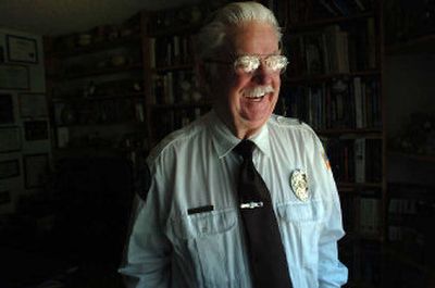 
The Rev. Dan Lynch, a pastor at Real Life Ministries in Post Falls, is the on-call chaplain for the Post Falls Police Department. Lynch is a former San Francisco police officer. 
 (JESSE TINSLEY Photos / The Spokesman-Review)