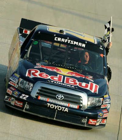 
Scott Speed won his first Craftsman Truck Series race last week. Associated Press
 (Associated Press / The Spokesman-Review)