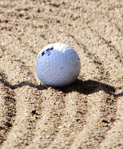 Golf ball. (Associated Press)