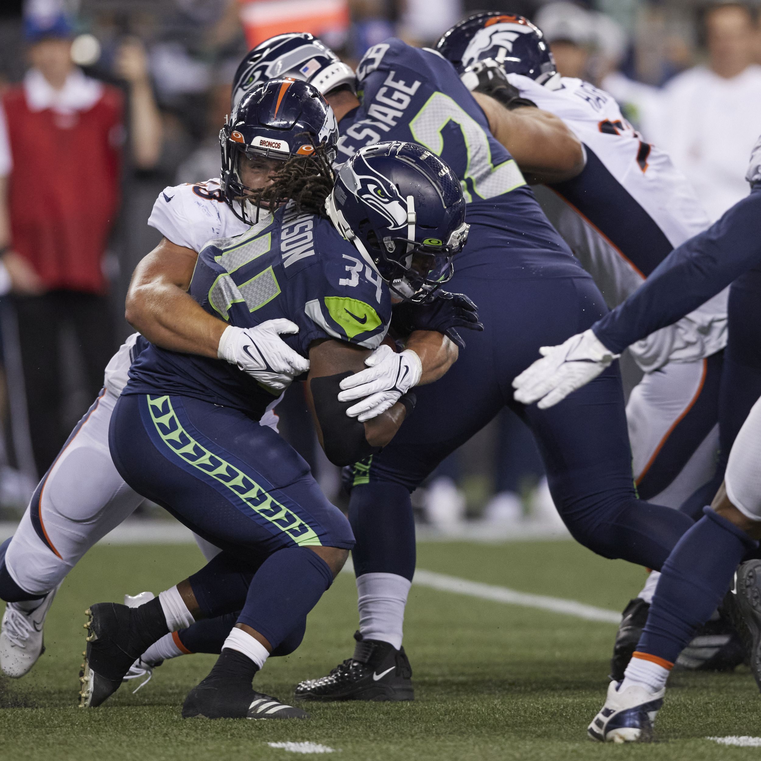 Seahawks' Burr-Kirven, Ursua 'hurt seriously' against Broncos