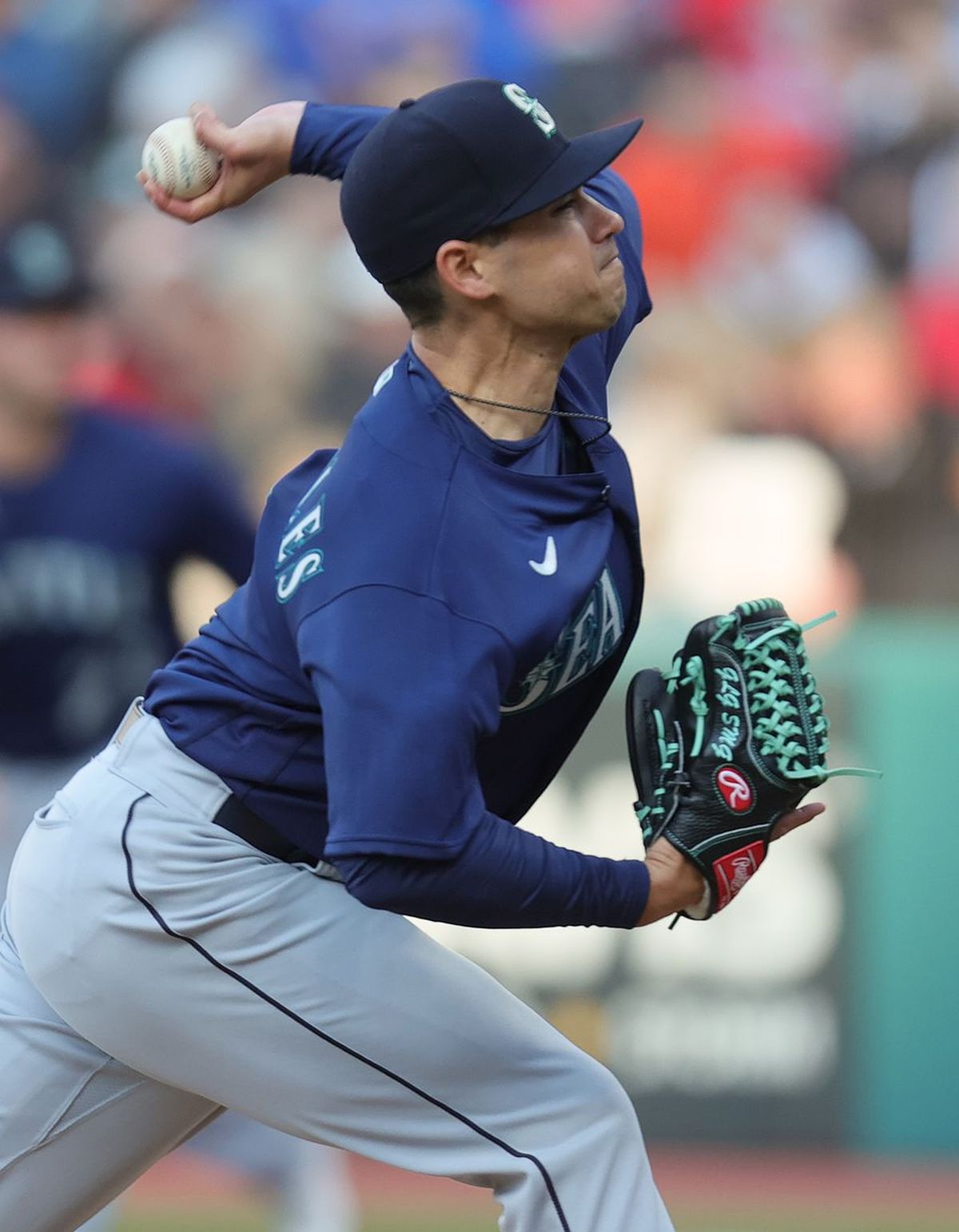 Former Gonzaga standout Marco Gonzales, pictured in 2023, was the Mariners’ opening-day starter for the 2019 season, an honor that left him in tears.  (Tribune News Service)