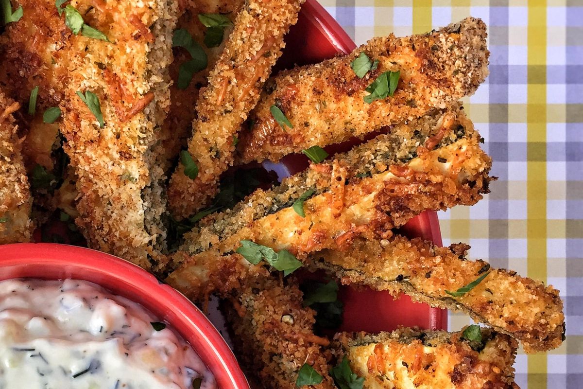 Craving fries but not the fat? Consider these baked zucchini fries. (Audrey Alfaro)