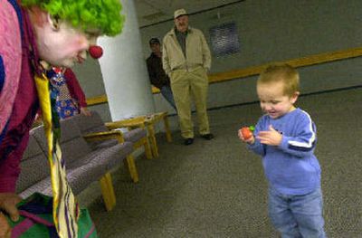 
KMC Smile Squad clowns are sponsoring a caring clown clinic at Kootenai Medical Center today and Sunday. 
 (File photo/ / The Spokesman-Review)