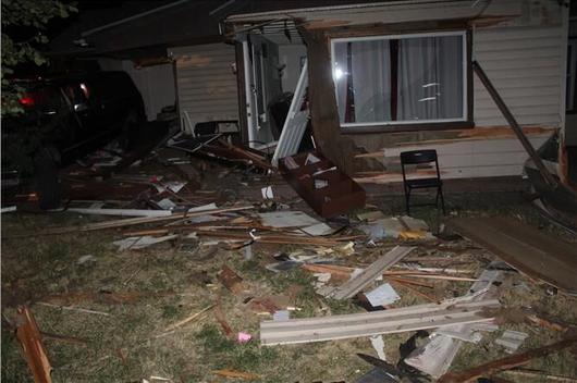 Man accused of DUI after crashing into home in East Central Spokane