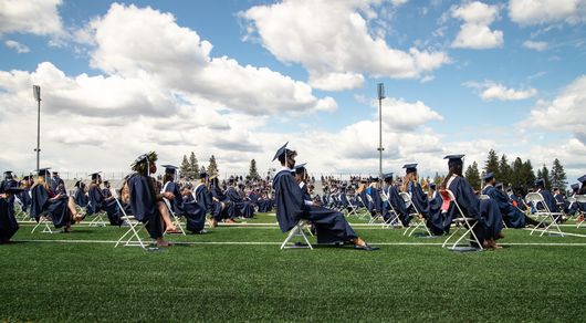 Gonzaga University celebrates in-person commencement for first time in ...