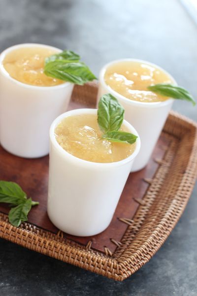 Kat’s Bourbon Slush is great for parties because it is made in advance and is easily doubled, tripled, or whatever you need. Irish whiskey can be substituted for bourbon for a St. Patrick’s Day twist. (Associated Press)