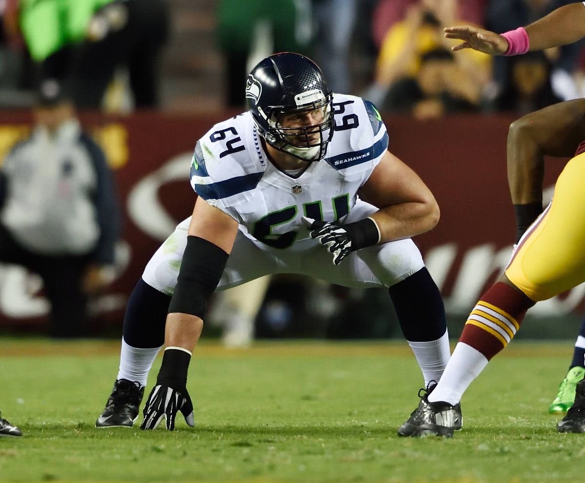 Teammates and coaches alike are universal in their praise of Seattle Seahawks guard J.R. Sweezy. (Associated Press)