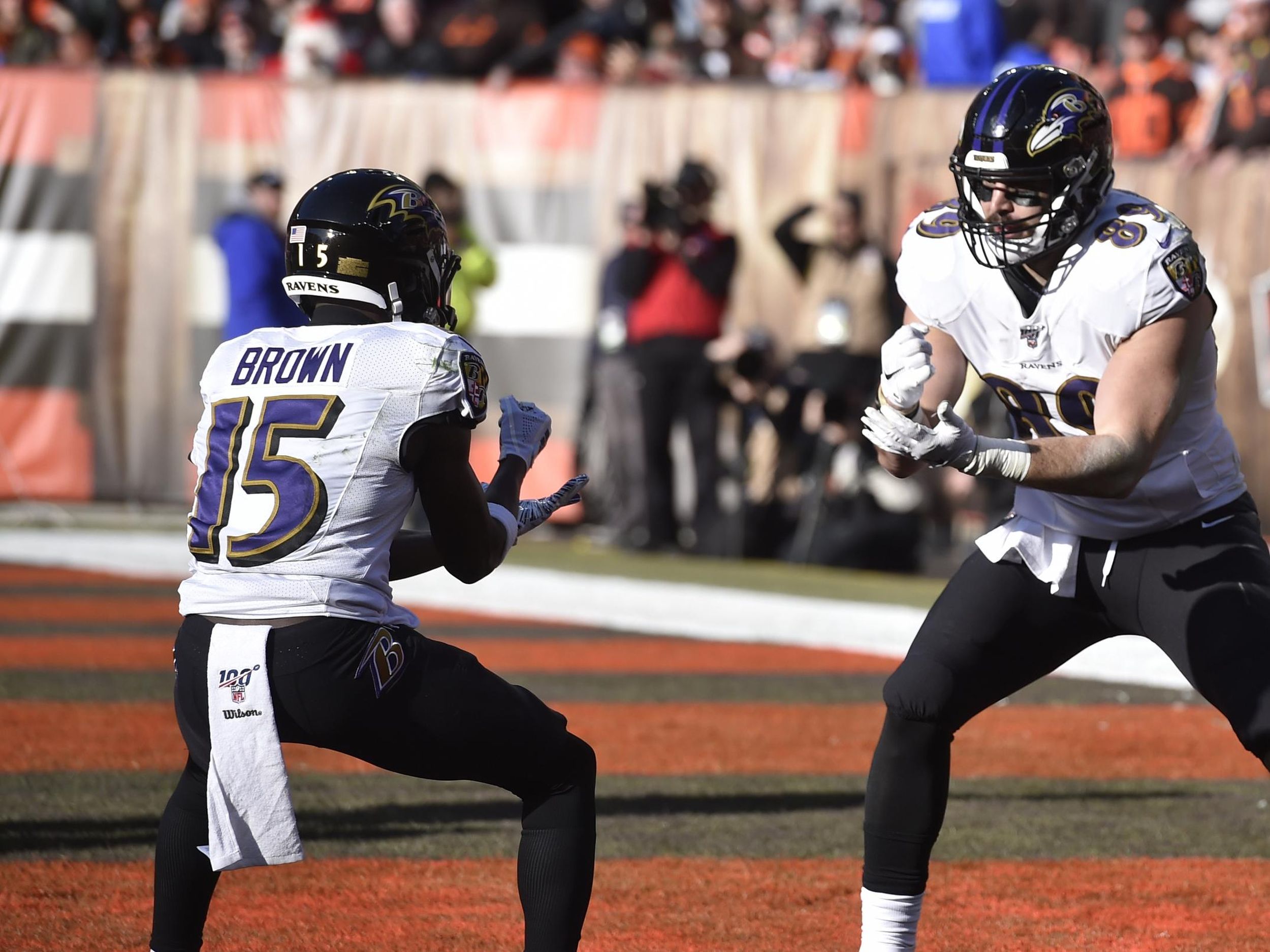 Q&A with Mark Andrews  Baltimore Ravens 