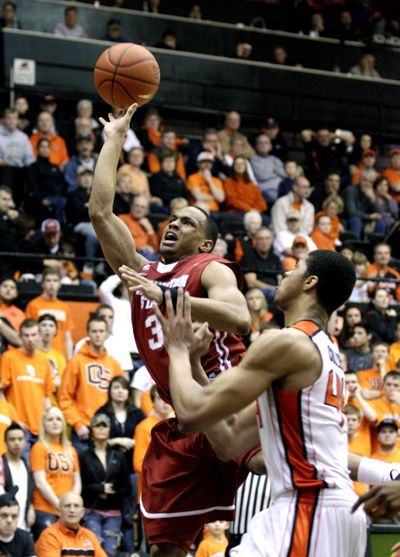 Washington State junior point guard Reggie Moore is expected to attack (Associated Press)