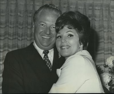 Christine McGuire, one of the singing McGuire Sisters, marries Ft. Lauderdale Florida financier Robert Spain  in Las Vegas in December 1967. McGuire died Dec. 28, 2018, in Las Vegas. She was 92. (Associated Press)