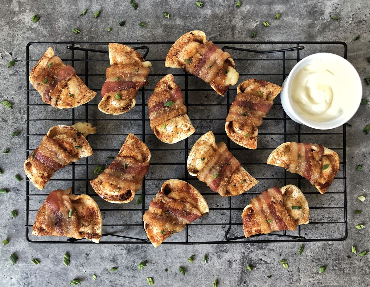 Pierogis are dumplings with a savory or sweet filling, though cheesy potato fillings are most common.  (Audrey Alfaro/For The Spokesman-Review)