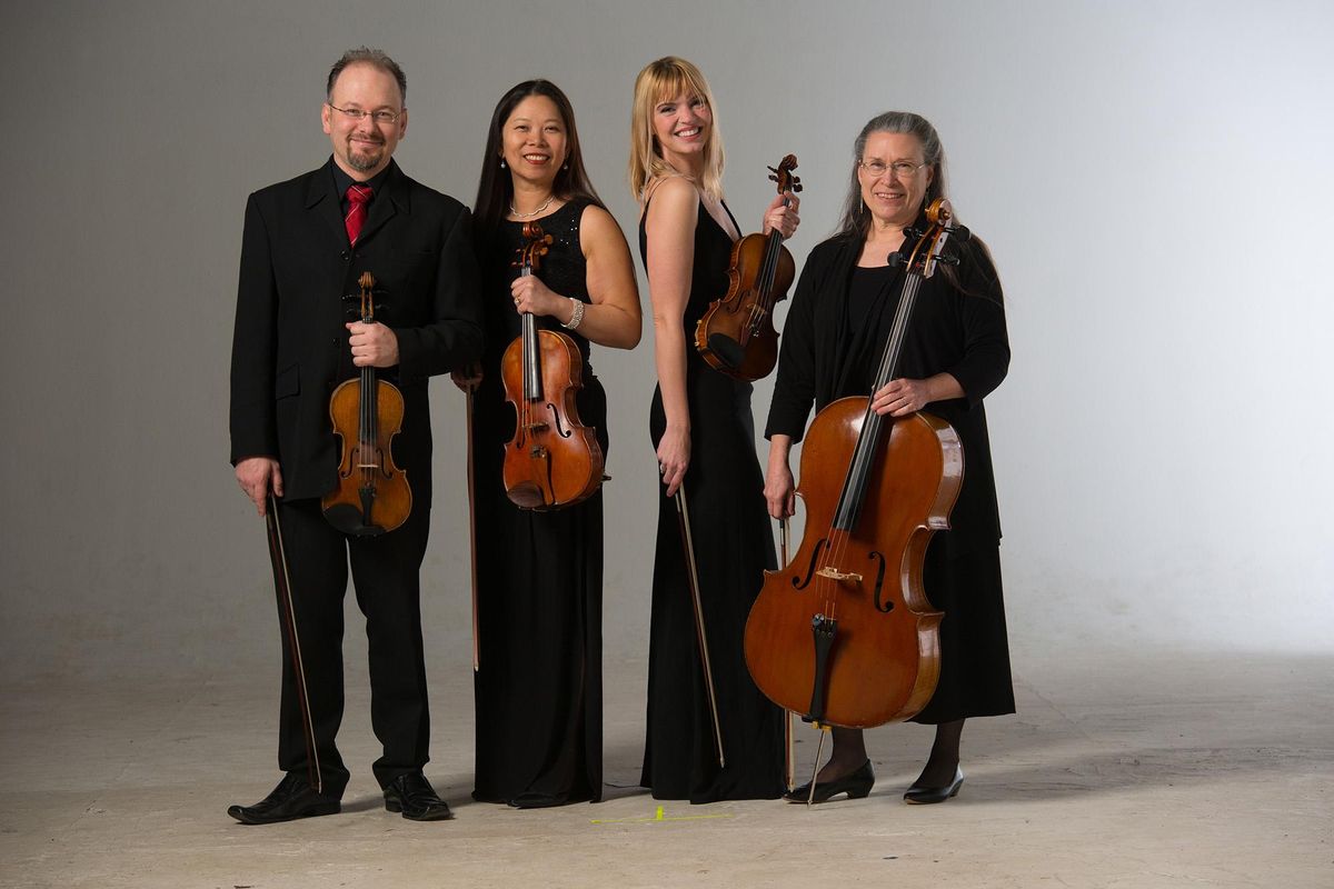 Spokane String Quartet will perform works by Dvorak, Griffes, and four young composers from the Chickasaw Nation. (Hamilton Studios)