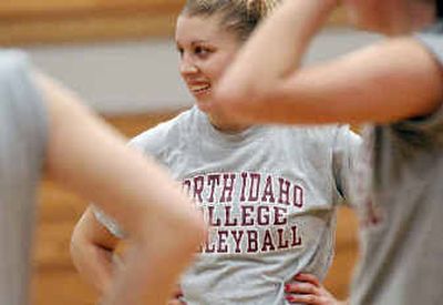 
NIC outside hitter Kara Kiefer finished fifth in the SWAC in kills and fourth in digs. 
 (Kathy Plonka / The Spokesman-Review)