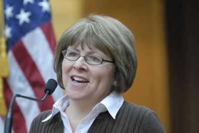 Senate Majority Leader Lisa Brown, D-Spokane said budget cuts must be made carefully. “We want to be quick and right, not just quick.”  (RICHARD ROESLER / The Spokesman-Review)