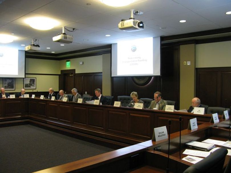 Idaho Gov. Butch Otter's transportation funding task force meets Tuesday in a 