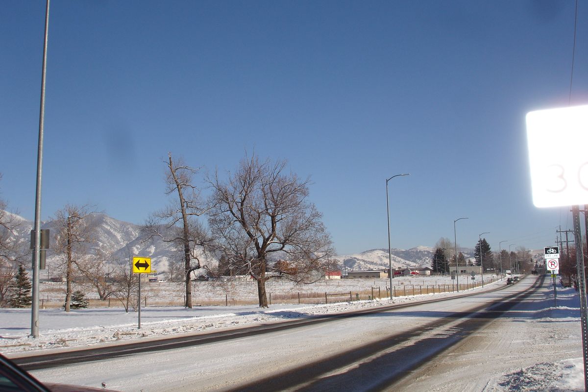 Bozeman changed out some of of its street lights from incandescent to LED bulbs. The city has already seen a reduction in maintenance costs. (Jean Arthur / Down to EarthNW Correspondent)