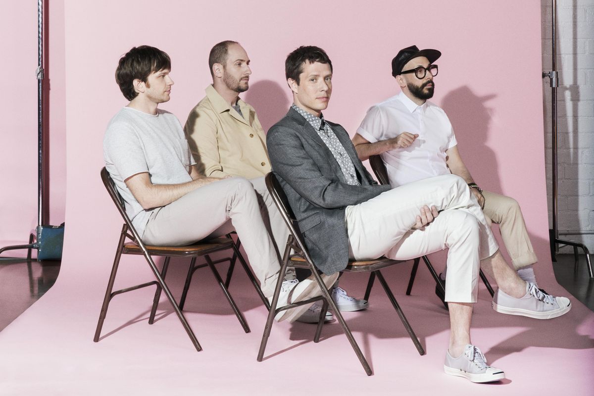 OK Go will headline the Tinnabulation Music Festival on Sunday. (Zen Sekizawa)