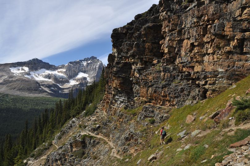 Hiking in the Canadian Rockies. (Rich Landers)