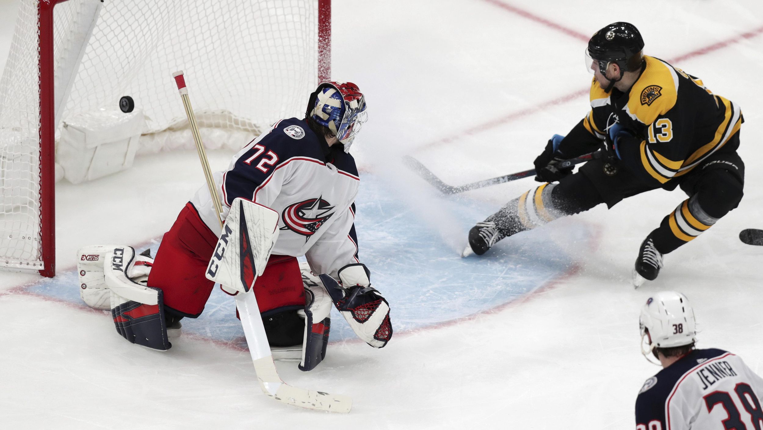 NHL roundup: Charlie Coyle scores twice, Bruins beat Blue Jackets 3-2 ...