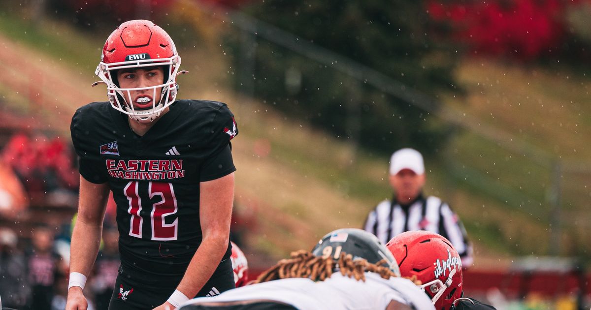 ‘I’ve been dreaming of this moment’: EWU quarterback Jake Schakel readies for first start at No. 2 Montana