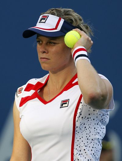 Four-time Grand Slam title winner Kim Clijsters of Belgium is headed for singles retirement after Wednesday’s U.S. Open loss. (Associated Press)