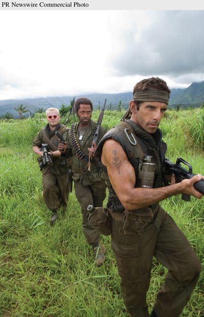 “Tropic Thunder,” starring Ben Stiller, Robert Downey Jr. and Jack Black as war-movie actors caught up in a real conflict, continues Hollywood’s trend toward R-rated comedies. PR Newswire (PR Newswire / The Spokesman-Review)